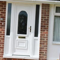 White Panel Door